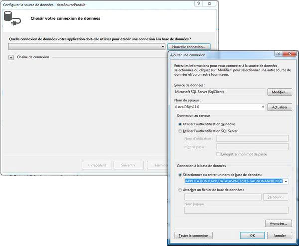 Ajout d'un GridView