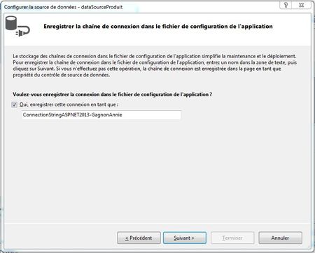 Ajout d'un GridView